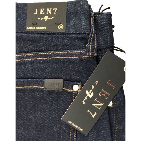 7 Seven for All Mankind JEN 7 NWT Womens Ankle Skinny With Slits At The Ankles. - Picture 6 of 10